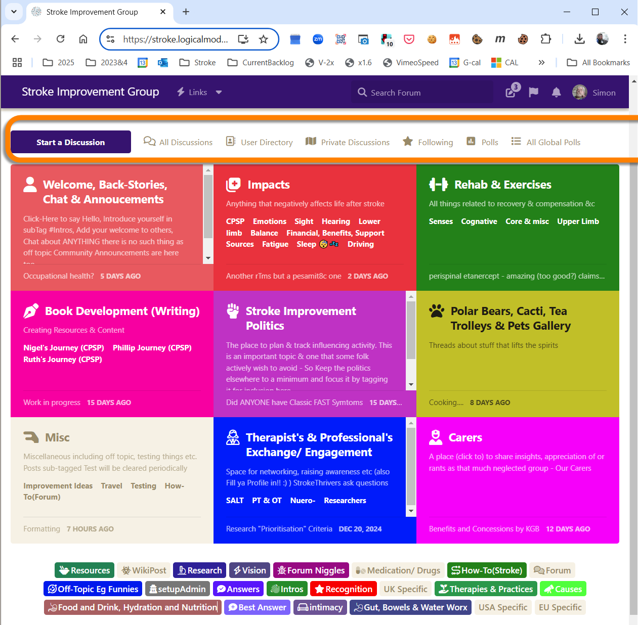 Wide-Screen Top Level - Menu 'Circled'